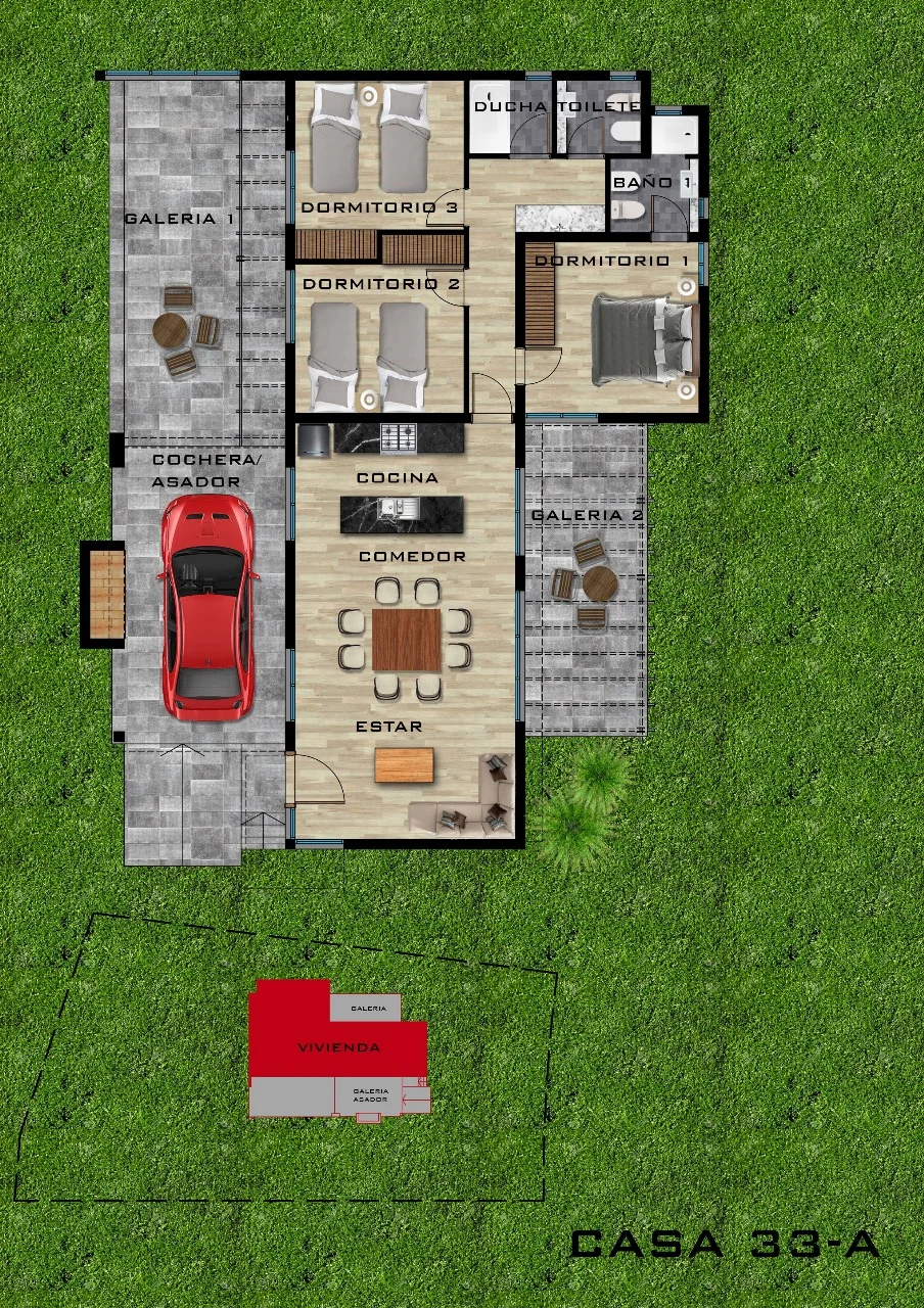 Plano Casa 33-A