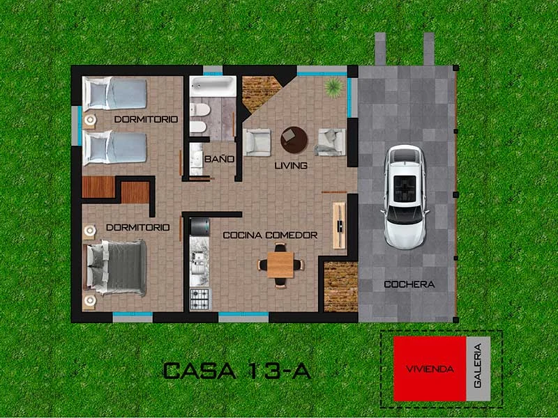 Plano Casa 13-A
