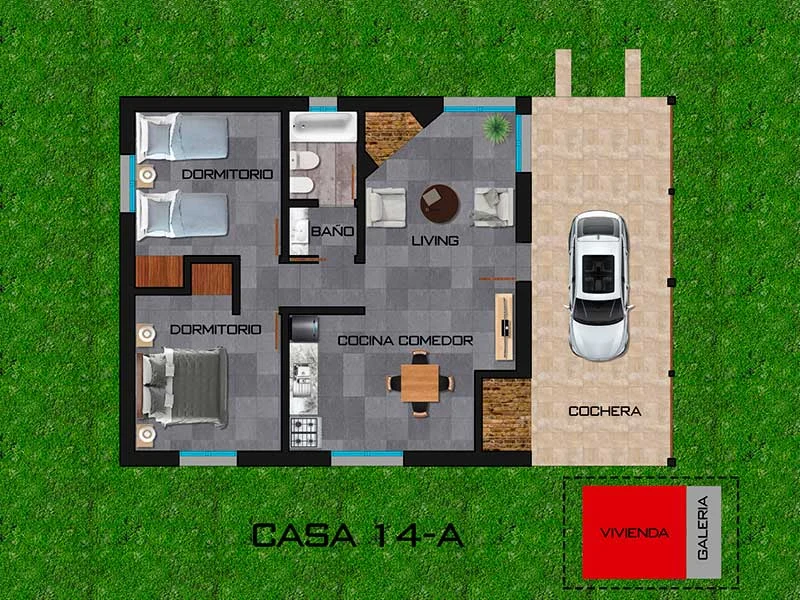 Plano Casa 14-A