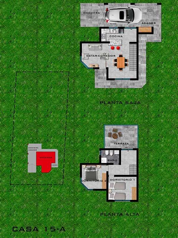 Plano Casa 15-A