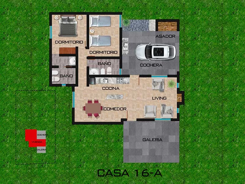 Plano Casa 16-A
