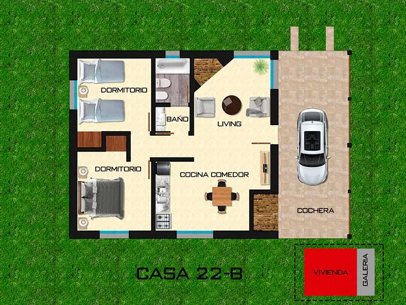 Plano Casa 22-B