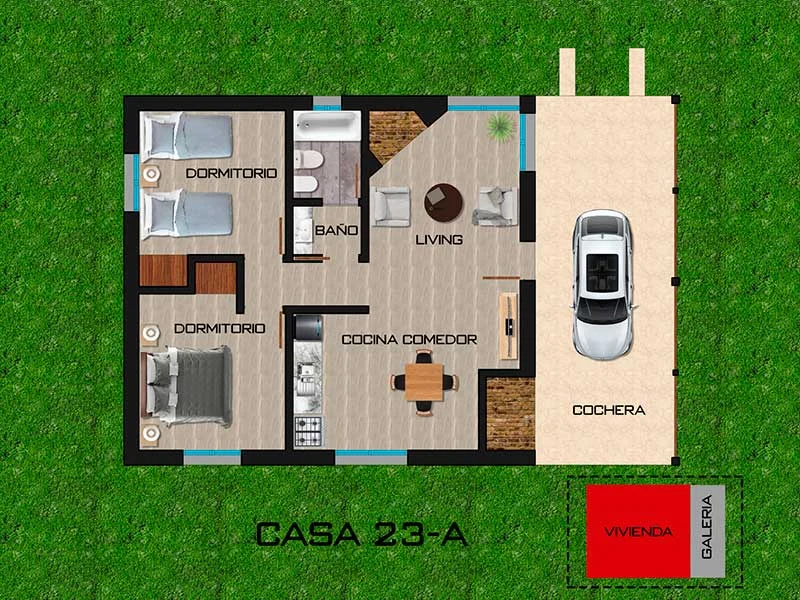 Plano Casa 23-A