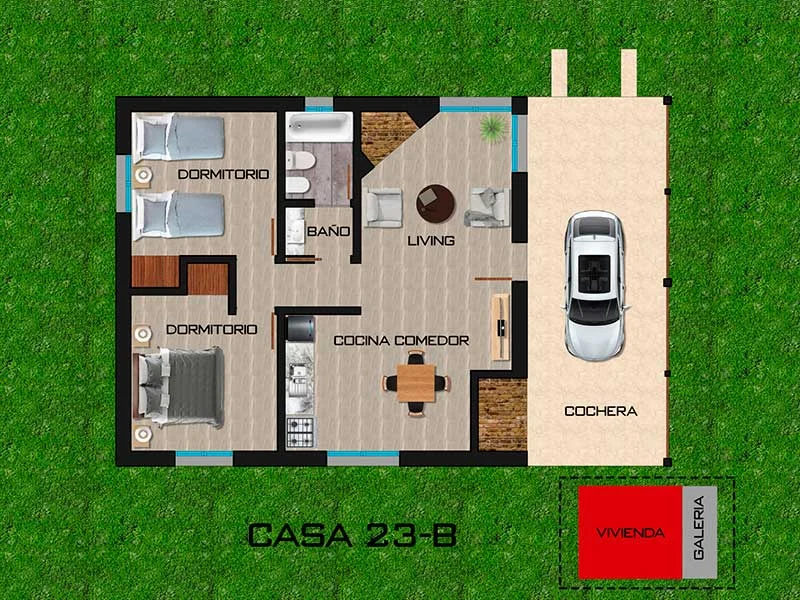 Plano Casa 23-B