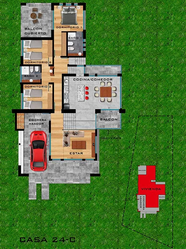 Plano Casa 24-C