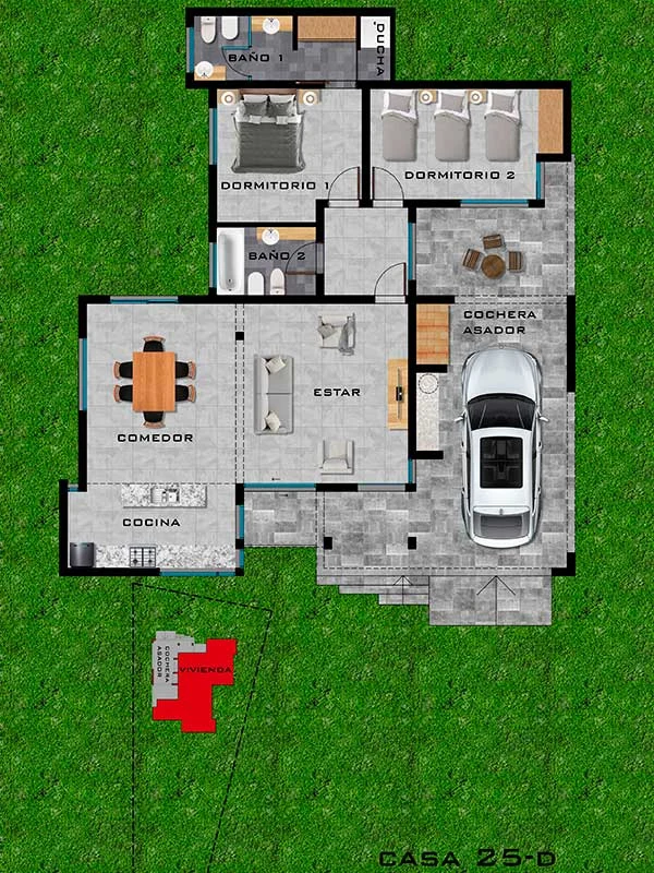 Plano Casa 25-D