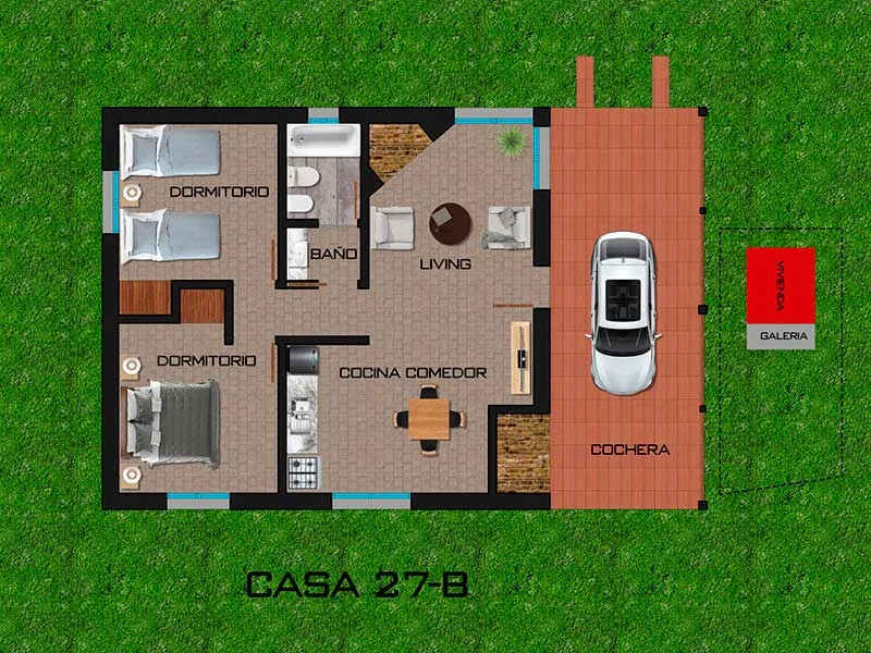 Plano Casa 27-B