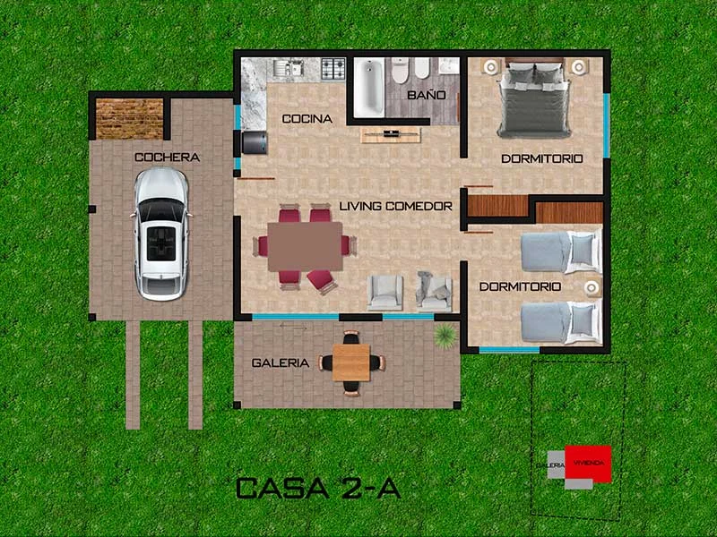 Plano Casa 2-A