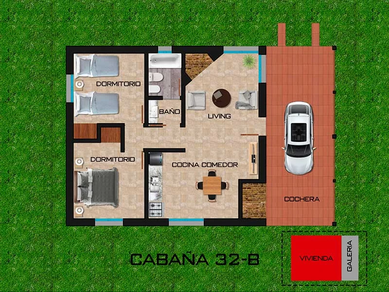 Plano Casa 32-B