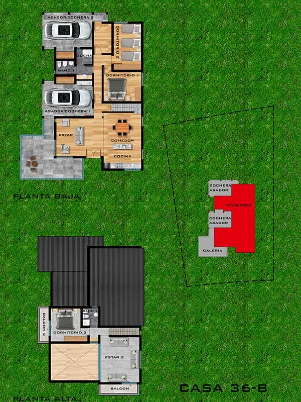 Plano Casa 36-B