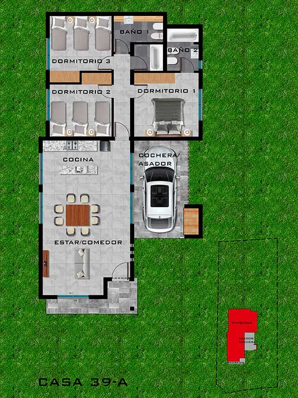 Plano Casa 39-A