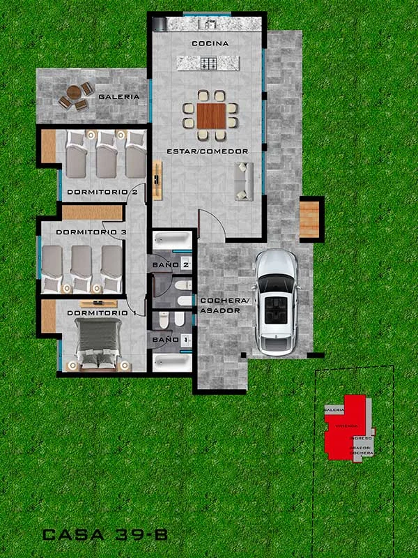 Plano Casa 39-B