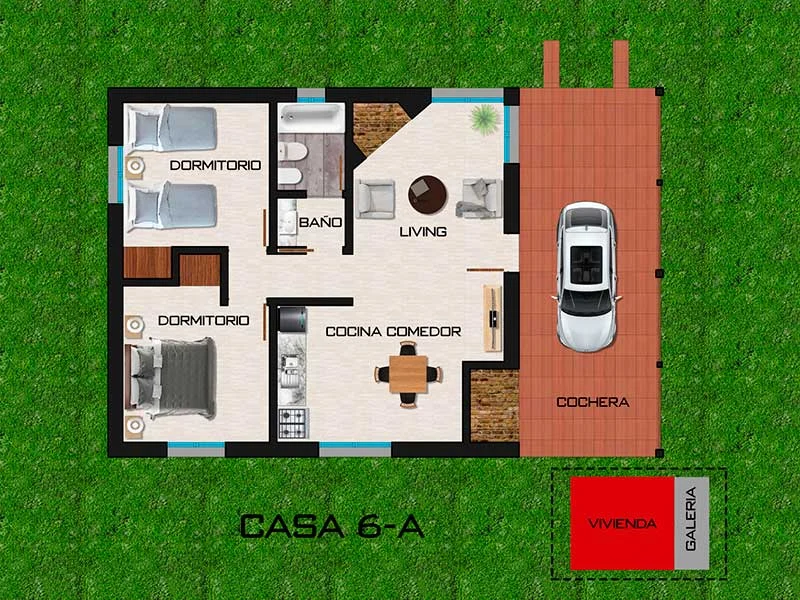 Plano Casa 6-A