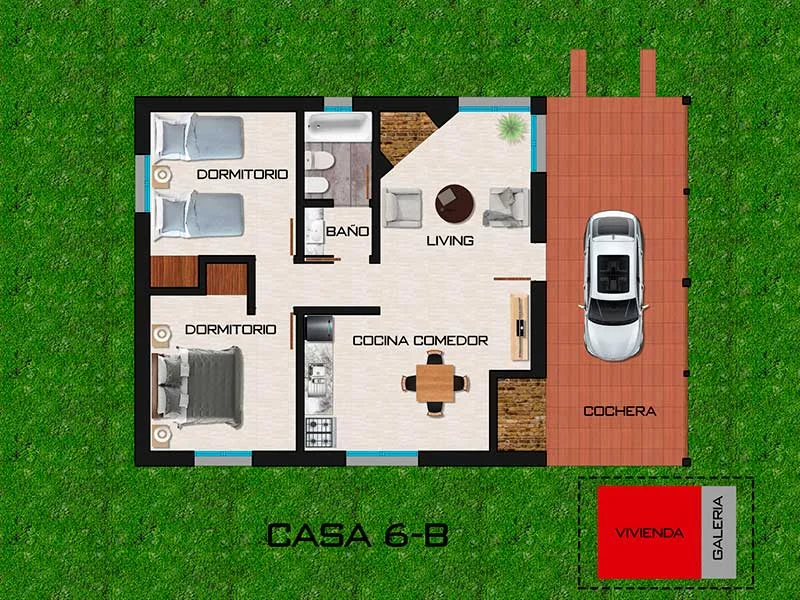 Plano Casa 6-B