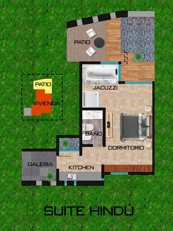 Plano Suite Hindú